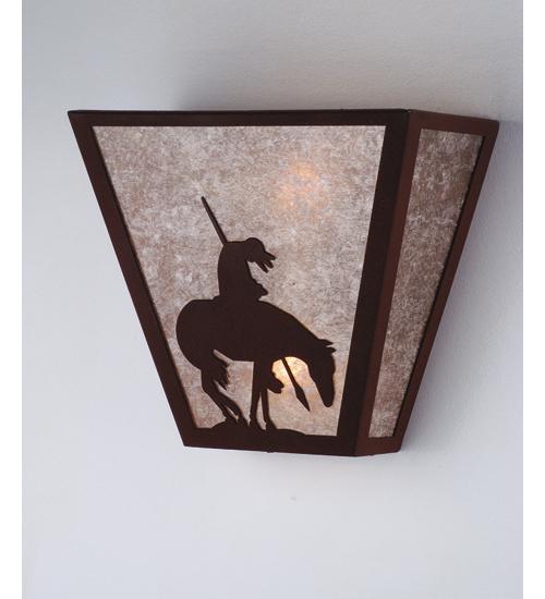 13&#34;W Trails End Wall Sconce