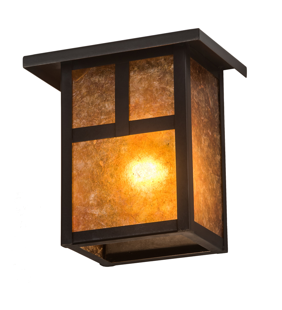 6.5&#34;Square Hyde Park &#34;T&#34; Mission Wall Sconce