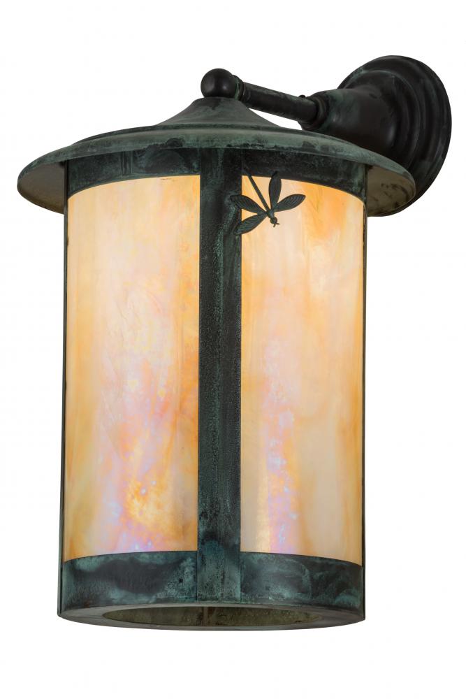 12&#34; Wide Fulton Dragonfly Solid Mount Wall Sconce