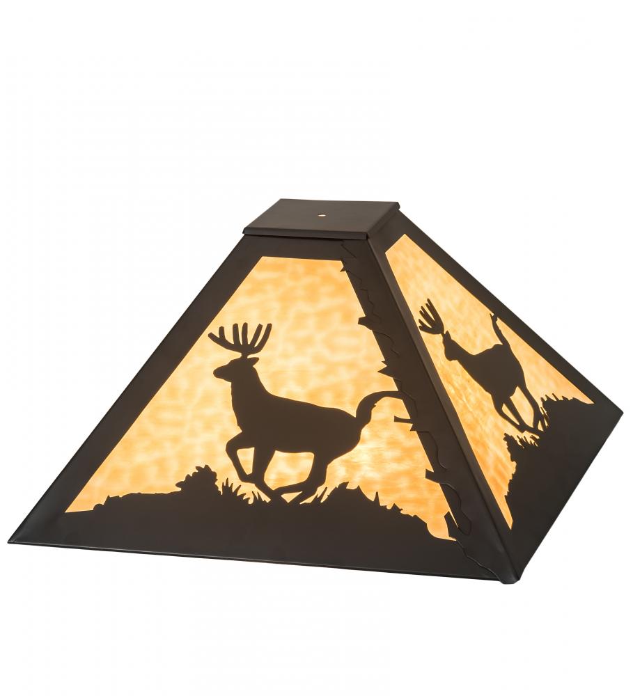 24&#34; Square Lone Deer Shade