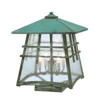 Meyda Green 112386 - 18" Square Stillwater Double Bar Mission Deck Light