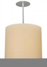 Meyda Green 113849 - 18"W Cilindro Beige Textrene Pendant