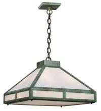 Meyda Green 114840 - 18"Sq Whitewing Prime Pendant