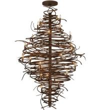 Meyda Green 115340 - 56"W Cyclone 28 LT Chandelier