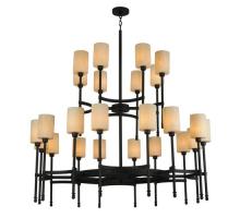 Meyda Green 118829 - 60"W Fantasy 24 LT Two Tier Chandelier