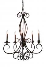 Meyda Green 120308 - 28" Wide Phillipe 5 Light Chandelier