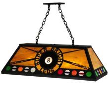 Meyda Green 122446 - 39" Long 8 Ball Personalized Super Bright LEDS Oblong Pendant