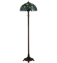 Meyda Green 124814 - 63"H Nightfall Wisteria Floor Lamp