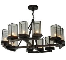 Meyda Green 125269 - 36" Wide Parker Henry 12 Light Chandelier