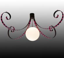 Meyda Green 130117 - 96"W Carnevale 4 LT Chandelier