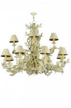 Meyda Green 137289 - 52"W Le Printemps 12 LT Chandelier