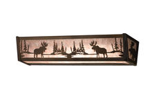 Meyda Green 14212 - 24"W Moose at Lake Vanity Light