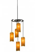 Meyda Green 154028 - 34"W Vortex 5 LT Chandelier