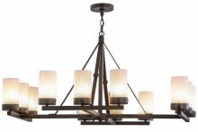 Meyda Green 154636 - 48"W Parker 12 LT Chandelier