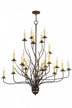 Meyda Green 156313 - 54"W Sycamore 22 LT Chandelier