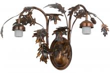 Meyda Green 157209 - 20"W Oak Leaf & Acorn 2 LT Wall Sconce Hardware