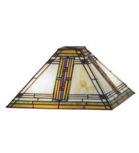 Meyda Green 159891 - 14" Square Nevada Shade