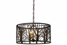 Meyda Green 163607 - 20" Wide Winter Maple Pendant