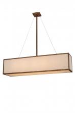 Meyda Green 167484 - 52"L Quadrato Linear Oblong Pendant