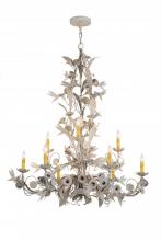 Meyda Green 167974 - 36" Wide Le Printemps 9 Light Chandelier