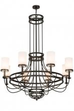 Meyda Green 171146 - 60"W Saxony 8 LT Chandelier