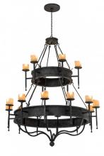 Meyda Green 172299 - 60" Wide Marta 18 Light Two Tier Chandelier