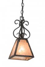 Meyda Green 174345 - 7"Sq Ava Mini Pendant