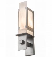 Meyda Green 188535 - 6.5"W Estructura Wall Sconce