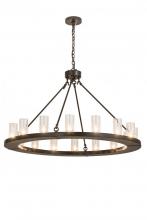 Meyda Green 188650 - 48"W Loxley 16 LT Chandelier