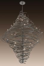 Meyda Green 189763 - 72"W Cyclone 36 LT Chandelier