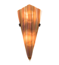 Meyda Green 193198 - 7.5"W Metro Fusion Marina Wall Sconce