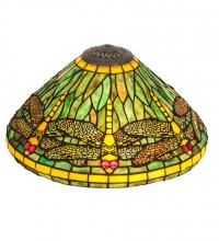 Meyda Green 193971 - 16"W Tiffany Dragonfly Shade