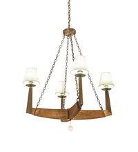 Meyda Green 195110 - 42" Wide Arendal 4 Light Chandelier