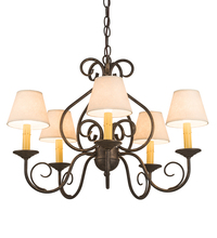 Meyda Green 197364 - 24" Wide Jenna 5 LT Chandelier