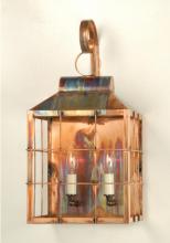 Meyda Green 19844 - 9" Wide Coachman Avignon Lantern Hanging Wall Sconce