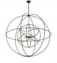 Meyda Green 202102 - 60" Wide Atom Enerjisi 8 Light Chandelier