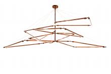 Meyda Green 210950 - 216" Wide Isotope Chandelier