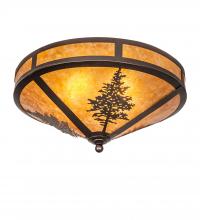 Meyda Green 217917 - 20" Wide Tamarack Flushmount