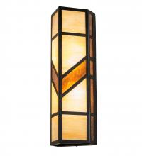 Meyda Green 218919 - 7" Wide Santa Fe Wall Sconce