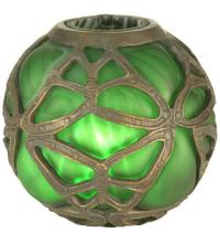 Meyda Green 22120 - 6"H Castle Butterfly Orb Shade