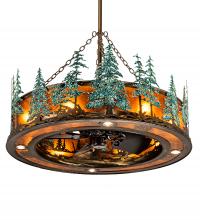 Meyda Green 222081 - 45" Wide Tall Pines Chandel-Air