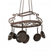 Meyda Green 223346 - 38" Long Neo Pot Rack