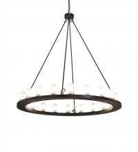 Meyda Green 230977 - 60" Wide Loxley 20 Light Chandelier