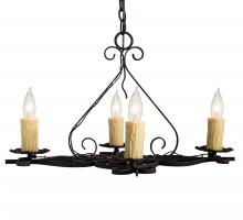 Meyda Green 231446 - 28" Wide Elianna 4 Light Chandelier