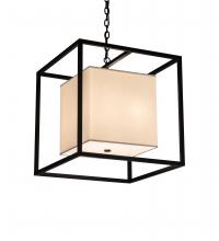 Meyda Green 237278 - 22" Square Kitzi Box Pendant