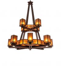 Meyda Green 245173 - 58" Wide Avondale Two Tier Chandelier