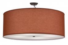 Meyda Green 250500 - 37" Wide Cilindro Play Textrene Pendant