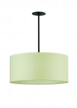 Meyda Green 254473 - 30" Wide Cilindro Ivory Textrene Pendant