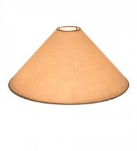 Meyda Green 26963 - 21"W X 10"H Simple Tan Paper Shade