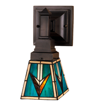 Meyda Green 48181 - 5"W VALENCIA Mission Wall Sconce